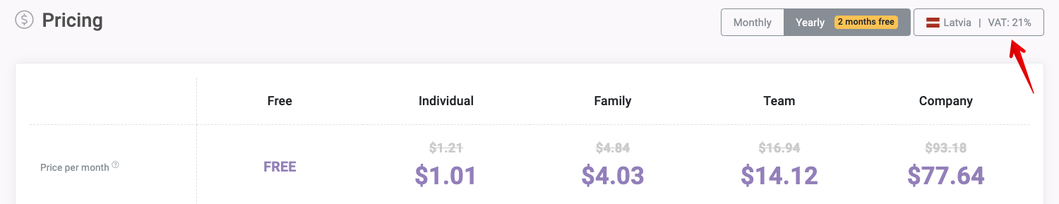 Notify.Events plans with VAT.png