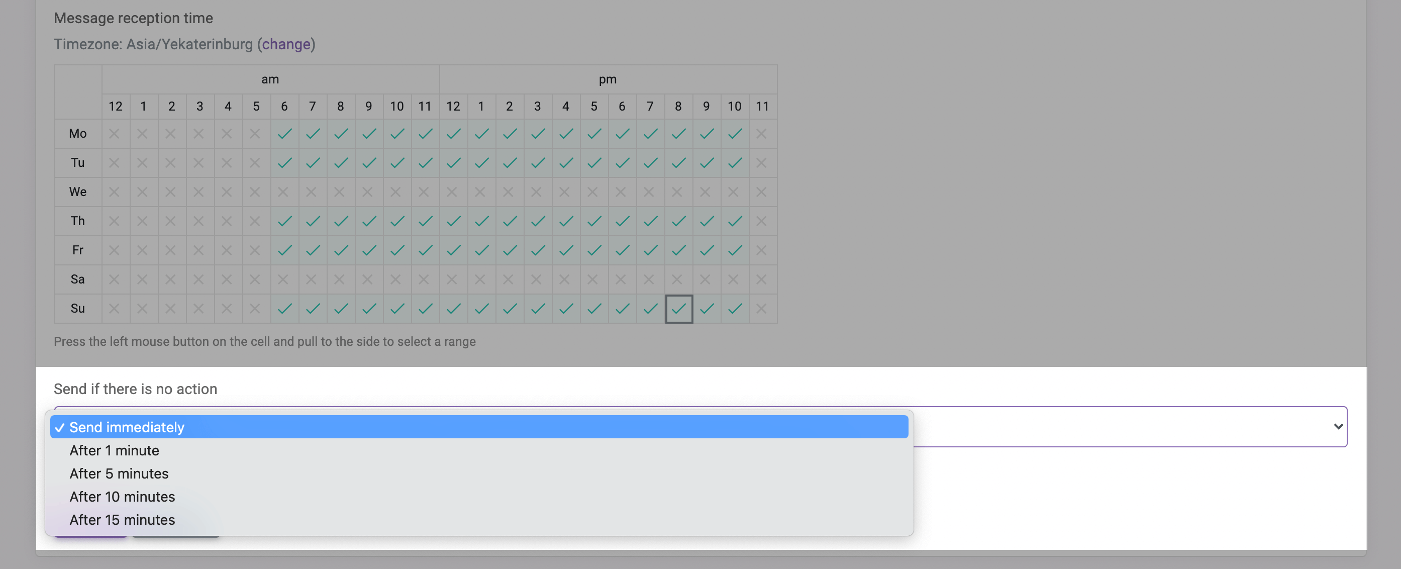 Delayed sending - Notify.Events