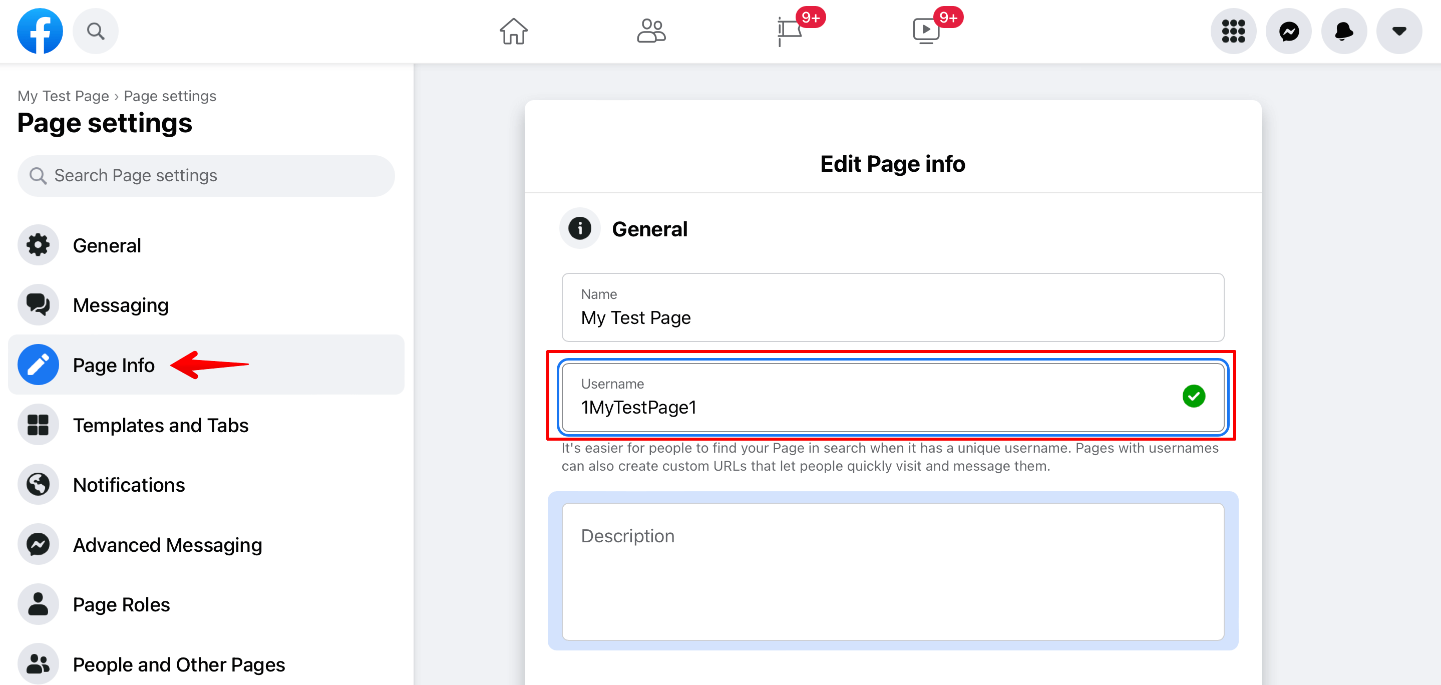 24 Create a page - add username.png