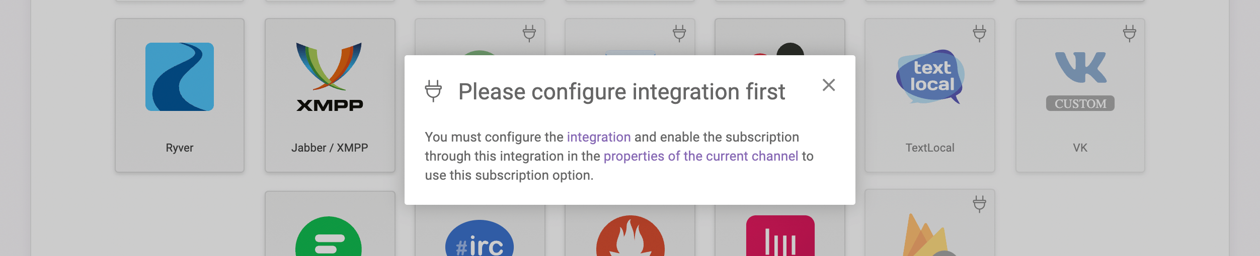 1 Setting up integration - Configure Integration message.png